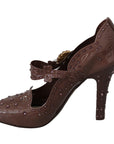 Dolce & Gabbana Enchanting Crystal Cinderella Pumps