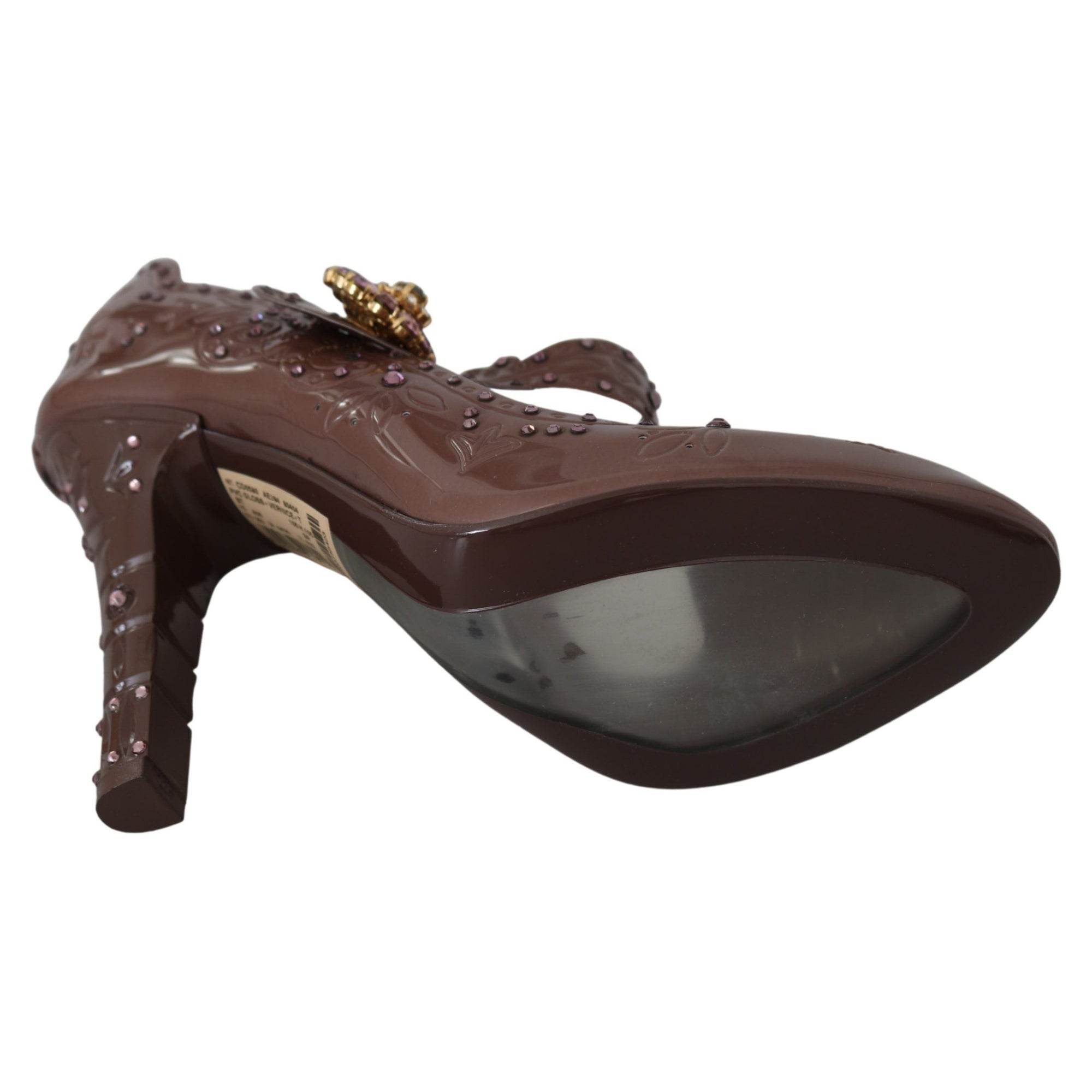 Dolce &amp; Gabbana Enchanting Crystal Cinderella Pumps