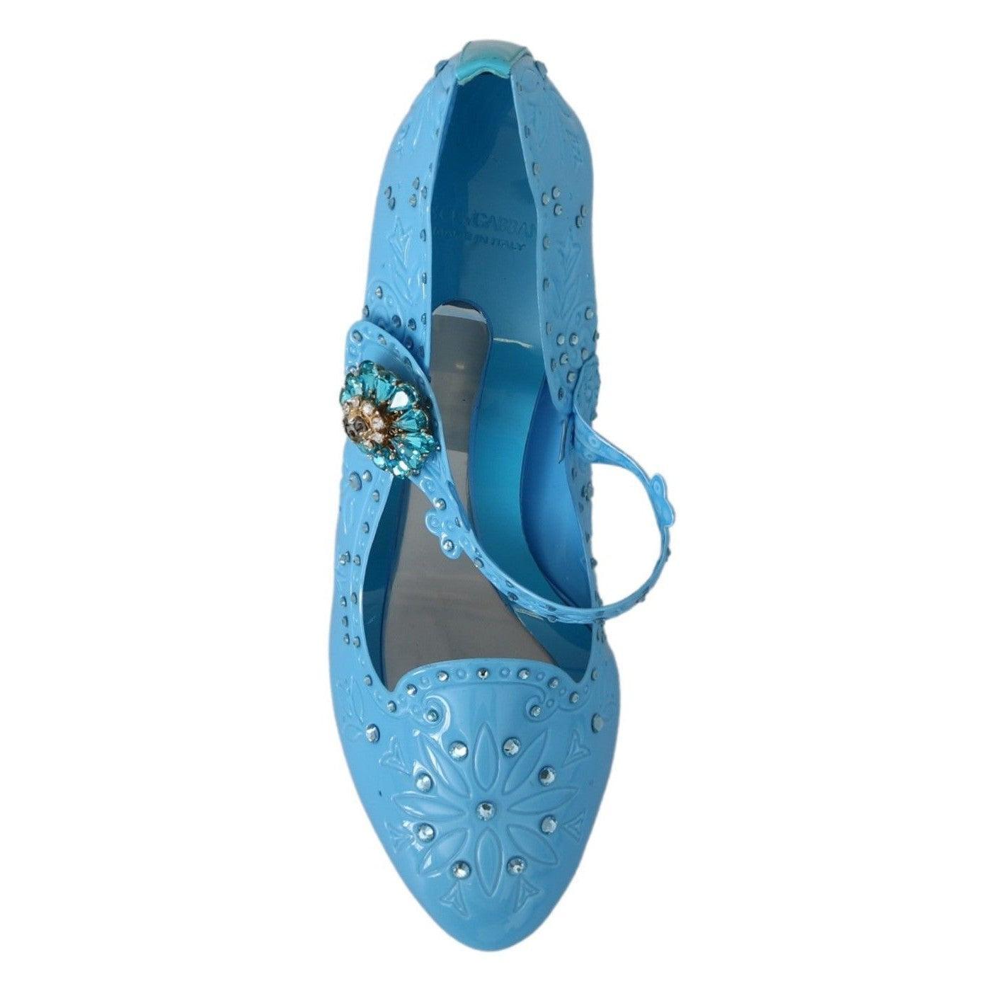 Dolce &amp; Gabbana Enchanting Crystal Cinderella Pumps