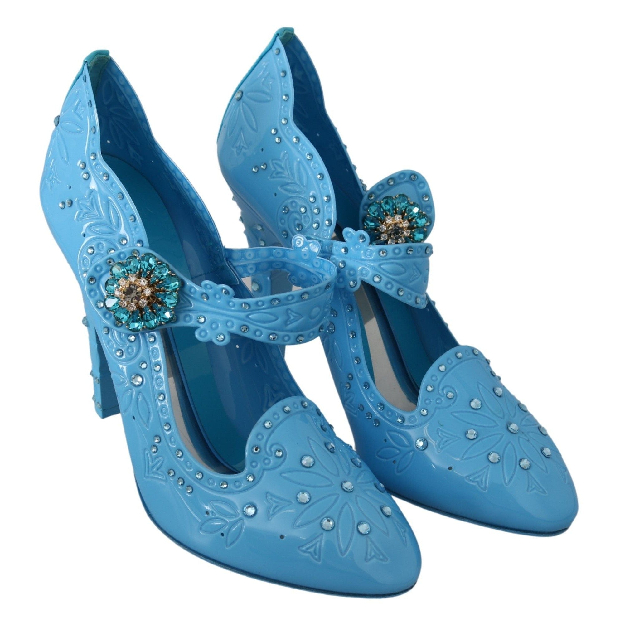 Dolce &amp; Gabbana Enchanting Crystal Cinderella Pumps