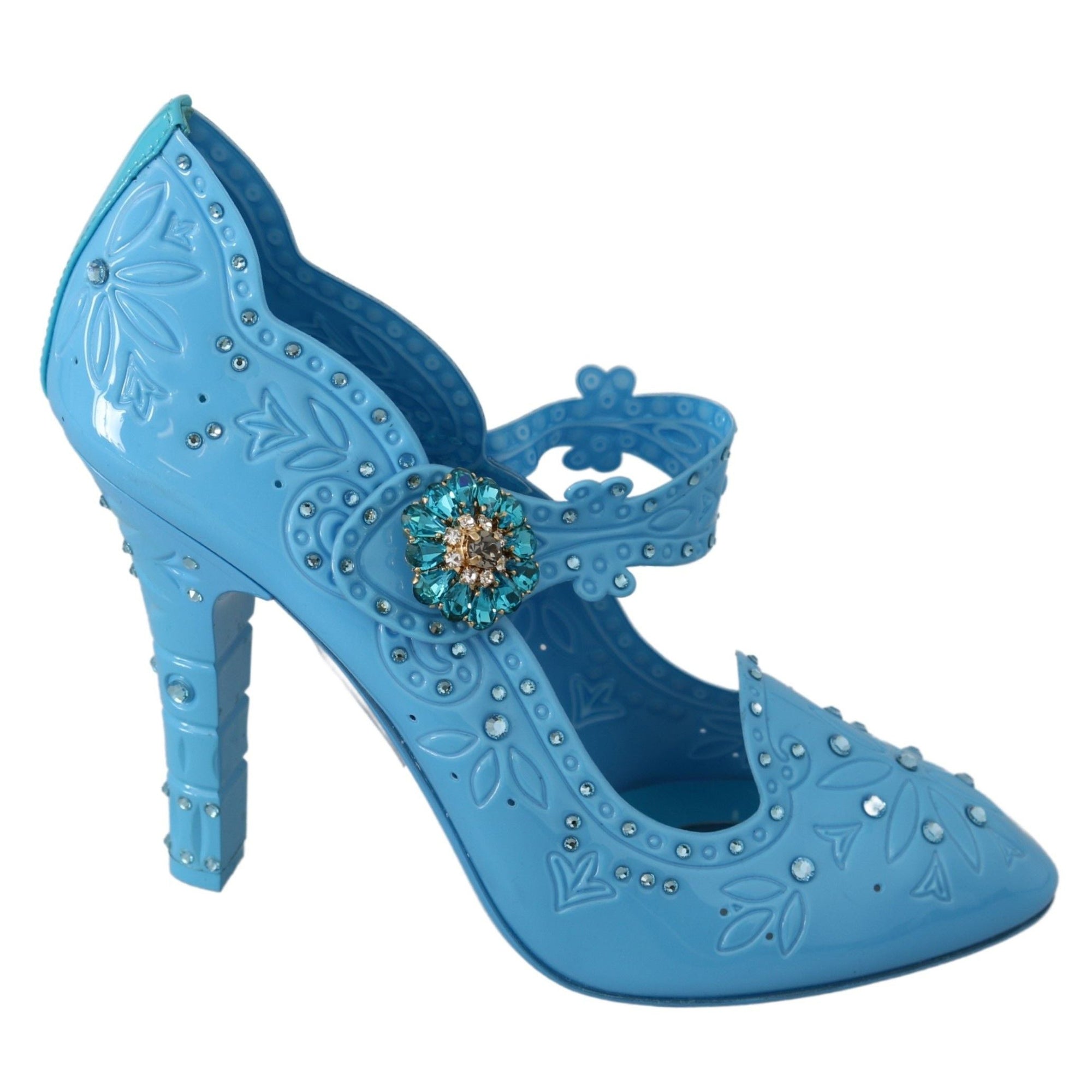 Dolce &amp; Gabbana Enchanting Crystal Cinderella Pumps