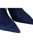 Jimmy Choo Pop Blue Crystal-Strap Heeled Boots