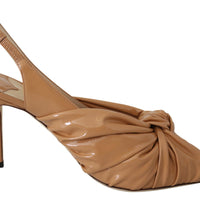 Jimmy Choo Elegant Pointed Toe Leather Pumps