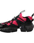 Jimmy Choo Electric Elegance Leather Mesh Sneakers