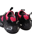 Jimmy Choo Electric Elegance Leather Mesh Sneakers