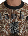 Dolce & Gabbana Opulent Multicolor Crewneck Sweater