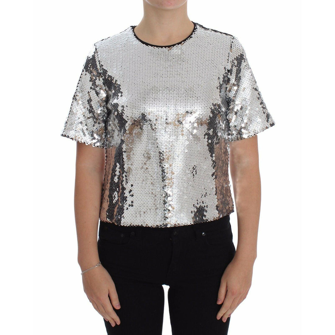 Dolce & Gabbana Sequined Elegance Blouse