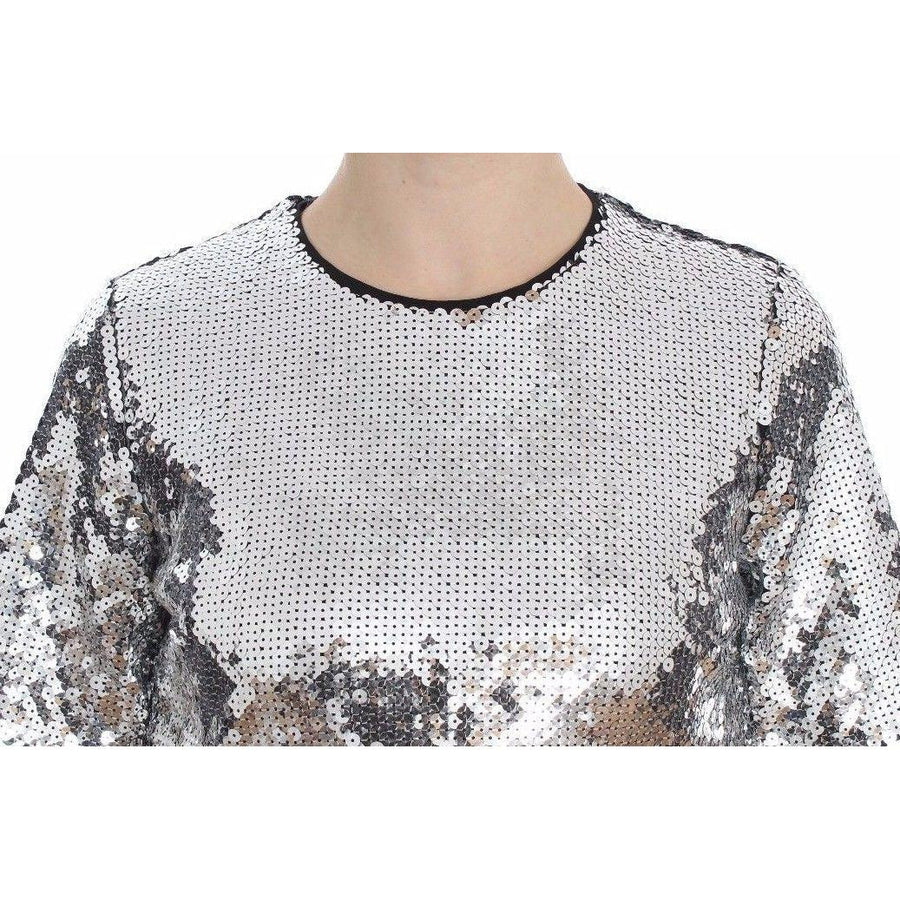 Dolce & Gabbana Sequined Elegance Blouse