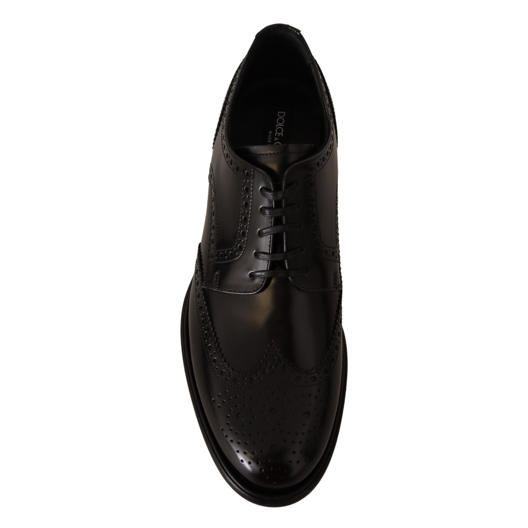 Dolce &amp; Gabbana Elegant Wingtip Derby Oxford Shoes