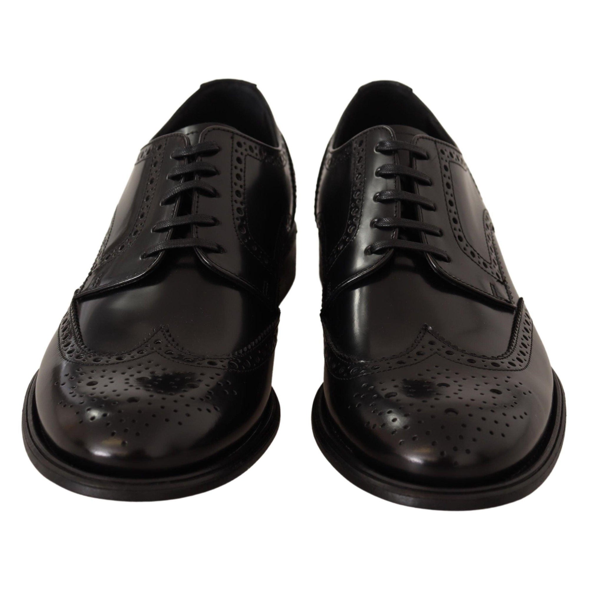 Dolce &amp; Gabbana Elegant Wingtip Derby Oxford Shoes