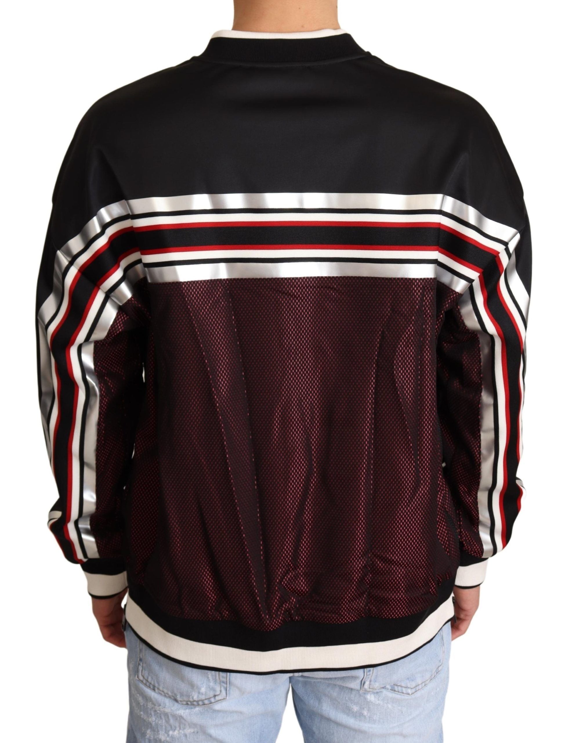 Dolce &amp; Gabbana Elegant Crewneck Pullover Sweater in Black