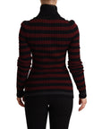 Dolce & Gabbana Chic Striped Wool-Cashmere Sweater