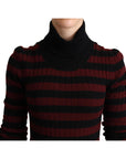 Dolce & Gabbana Chic Striped Wool-Cashmere Sweater