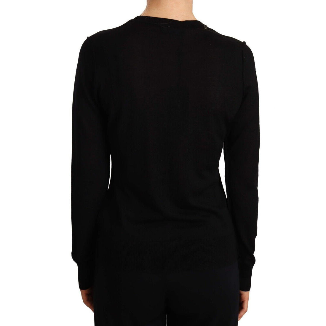 Dolce & Gabbana Elegant Crewneck Virgin Wool Sweater