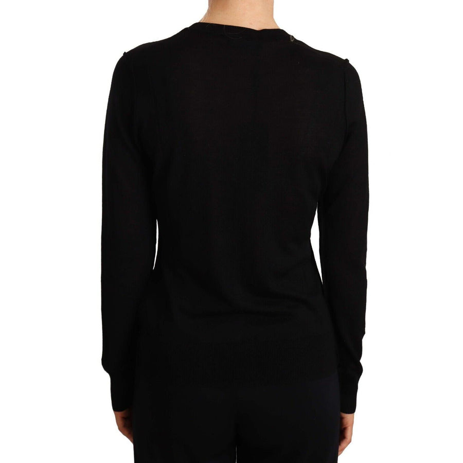 Dolce & Gabbana Elegant Crewneck Virgin Wool Sweater