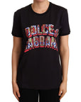 Dolce & Gabbana Elegant Black Cotton Logo Tee