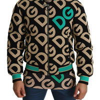 Dolce & Gabbana Iconic Printed Bomber Jacket – Exquisite Design