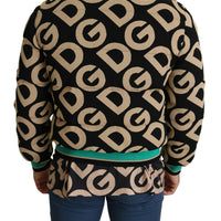 Dolce & Gabbana Iconic Printed Bomber Jacket – Exquisite Design