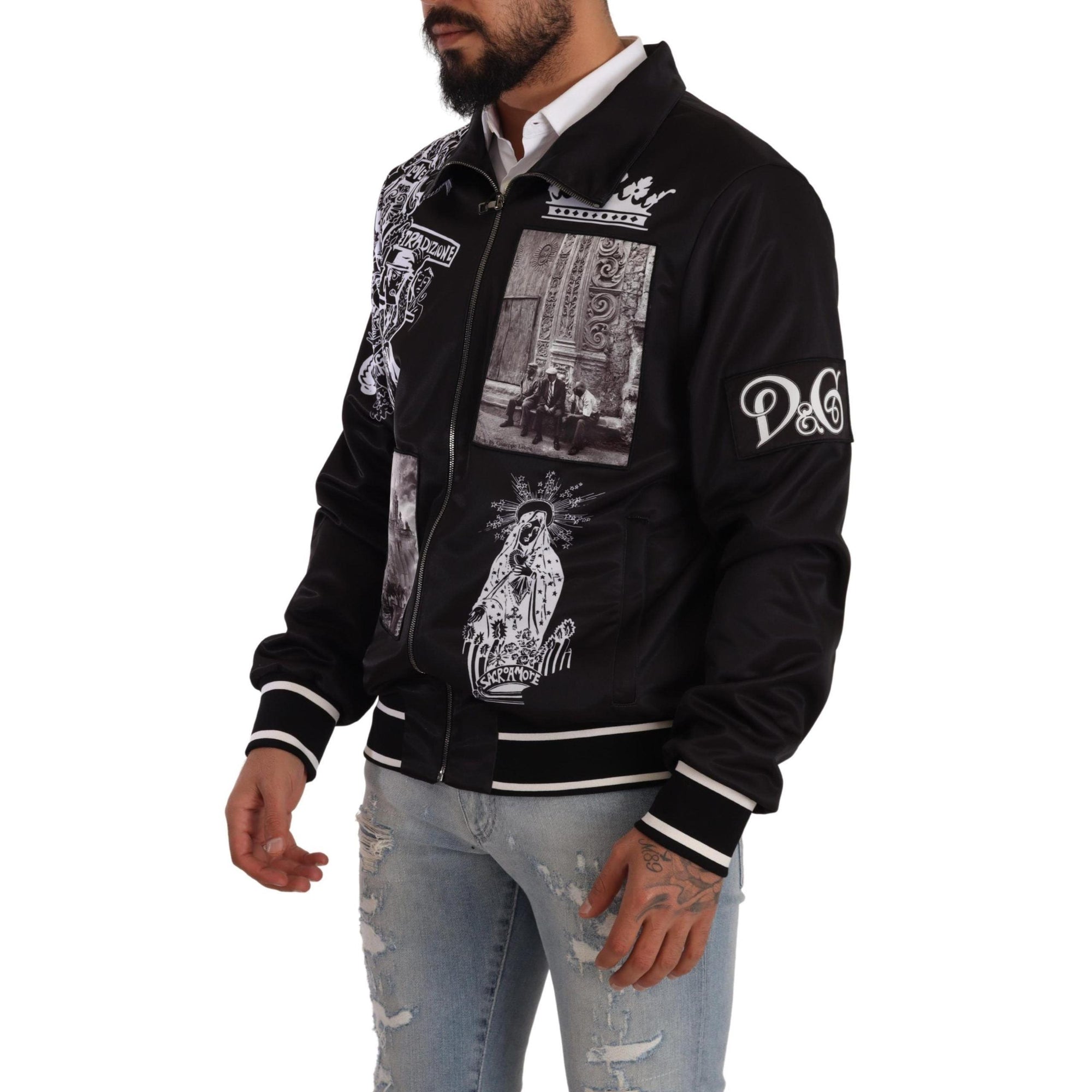 Dolce &amp; Gabbana Stunning Superstizione Zip Sweater