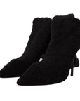 Dolce & Gabbana Chic Black Stretch Sock Boots