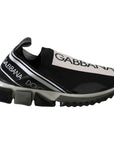 Dolce & Gabbana Dapper Black Casual Sport Sneakers