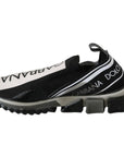 Dolce & Gabbana Dapper Black Casual Sport Sneakers