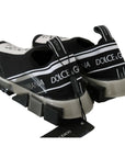 Dolce & Gabbana Dapper Black Casual Sport Sneakers