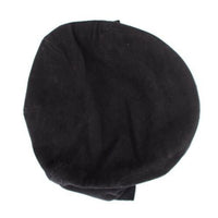 Dolce & Gabbana Sleek Black Newsboy Cap