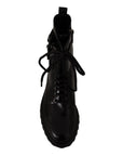 Dolce & Gabbana Elegant Black Leather Ankle Boots