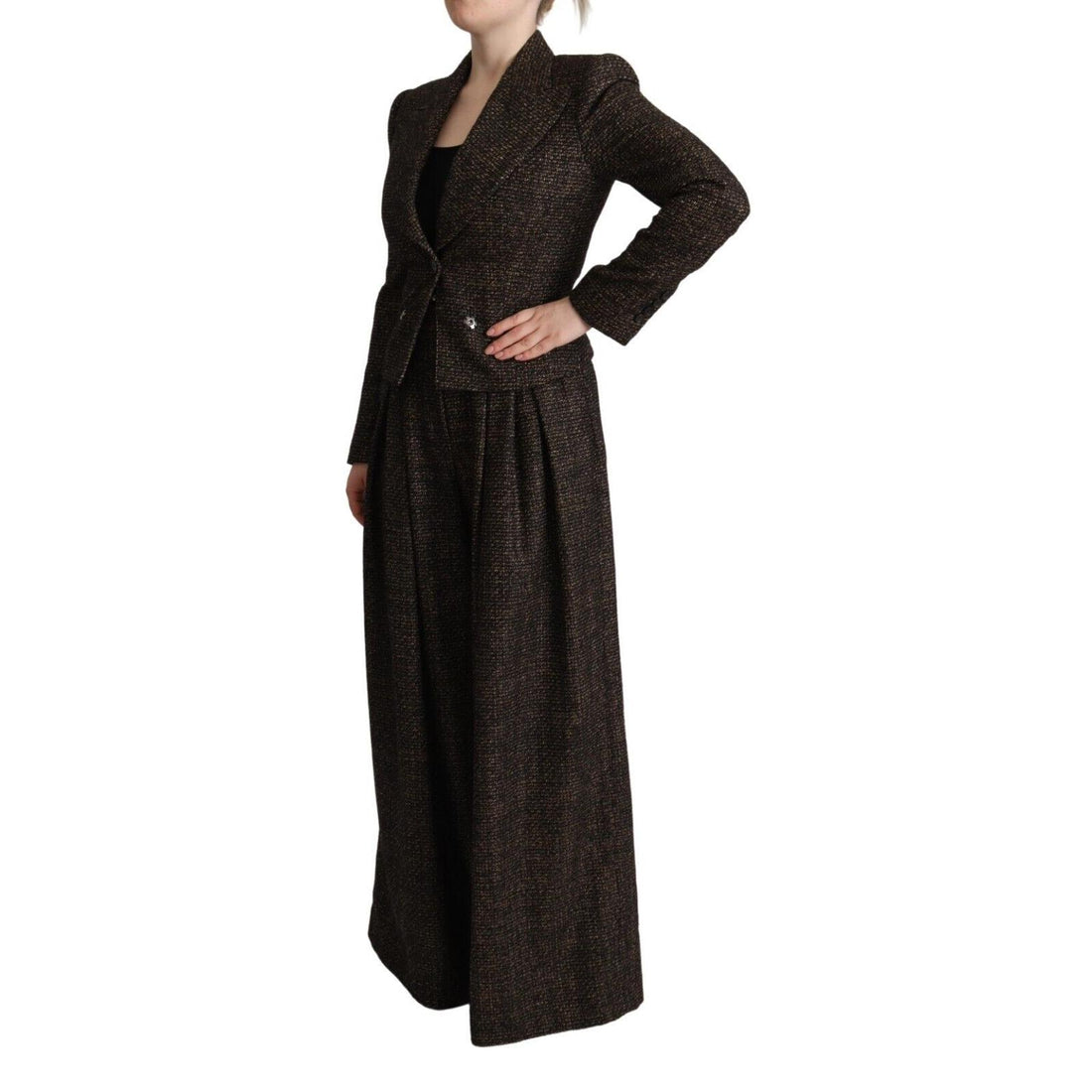 Dolce & Gabbana Chic Wool Blend Suit Set