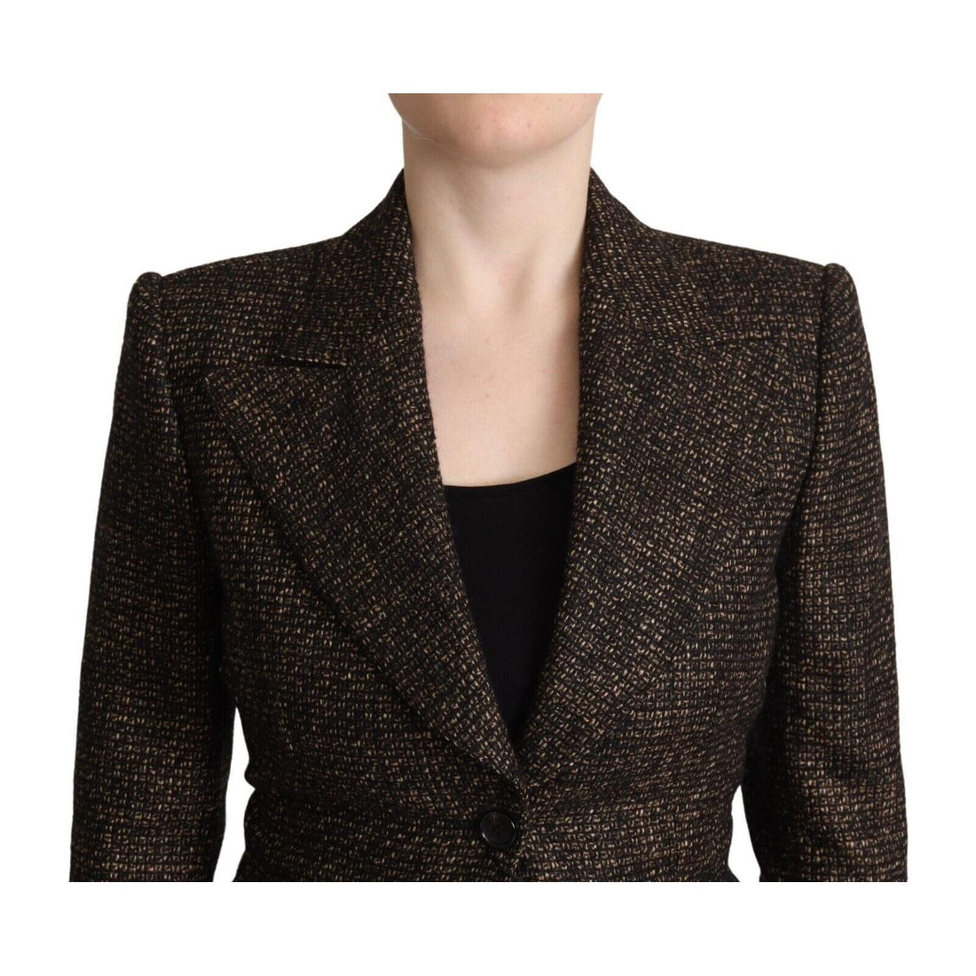 Dolce & Gabbana Chic Wool Blend Suit Set