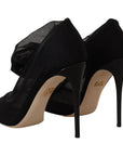 Dolce & Gabbana Elegant Stretch Sock Boot Pumps