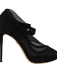 Dolce & Gabbana Elegant Stretch Sock Boot Pumps