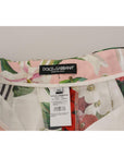 Dolce & Gabbana Floral High Waist Hot Pants Shorts