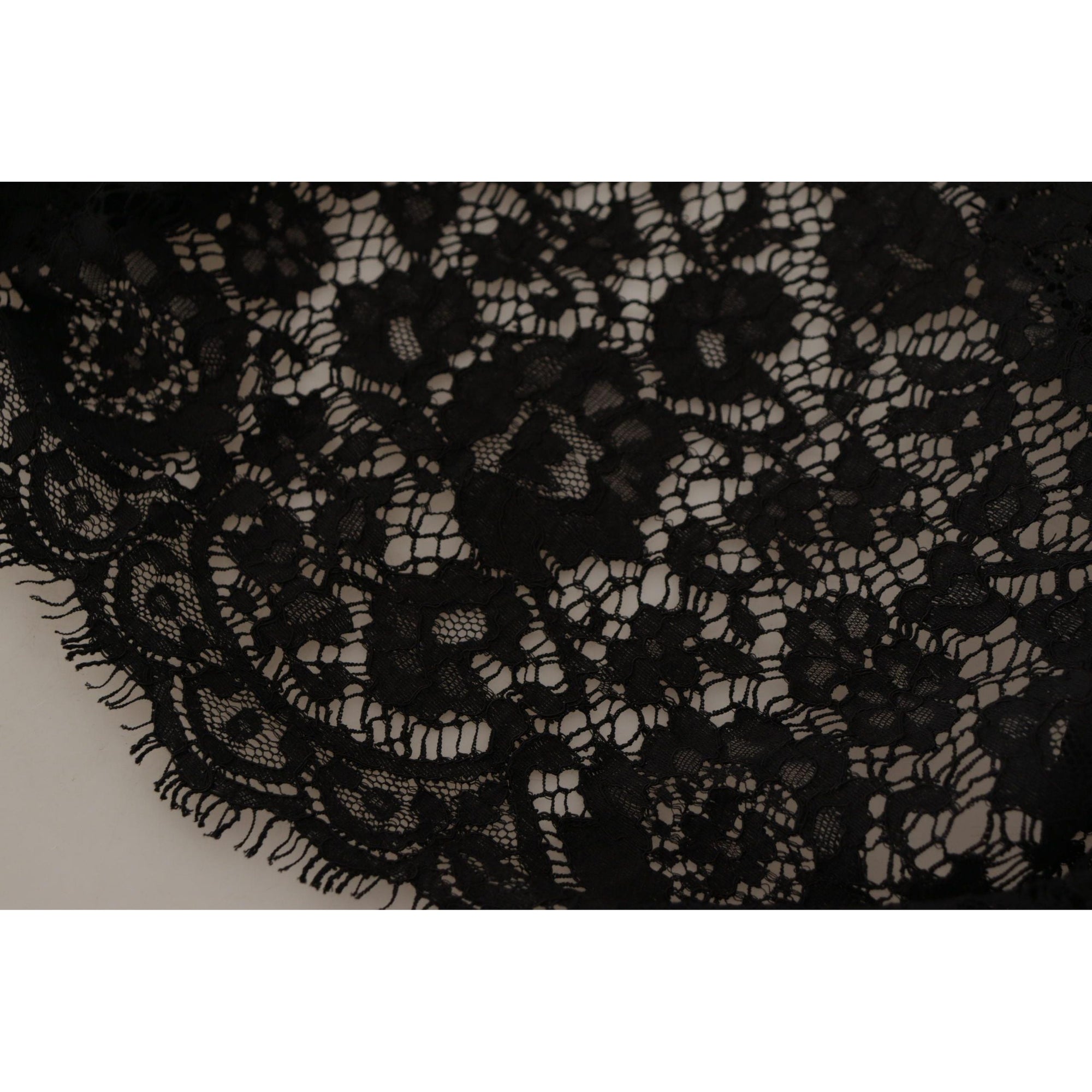 Dolce &amp; Gabbana Elegant Black Long Sleeve Blouse Top