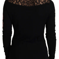 Dolce & Gabbana Embroidered Angel Cardigan Sweater