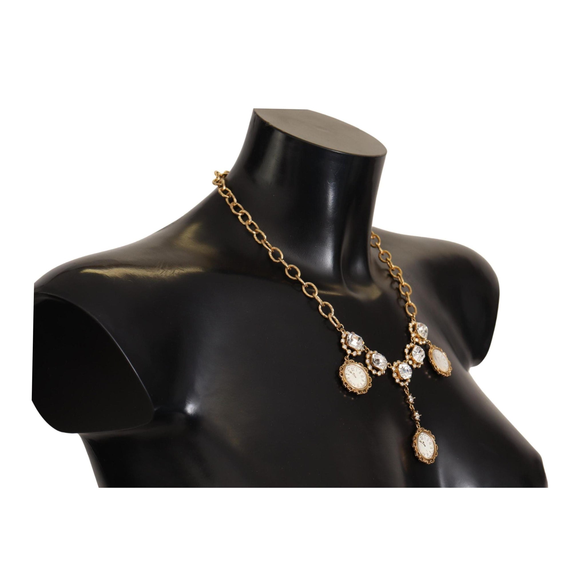 Dolce &amp; Gabbana Elegant Timeless Statement Necklace