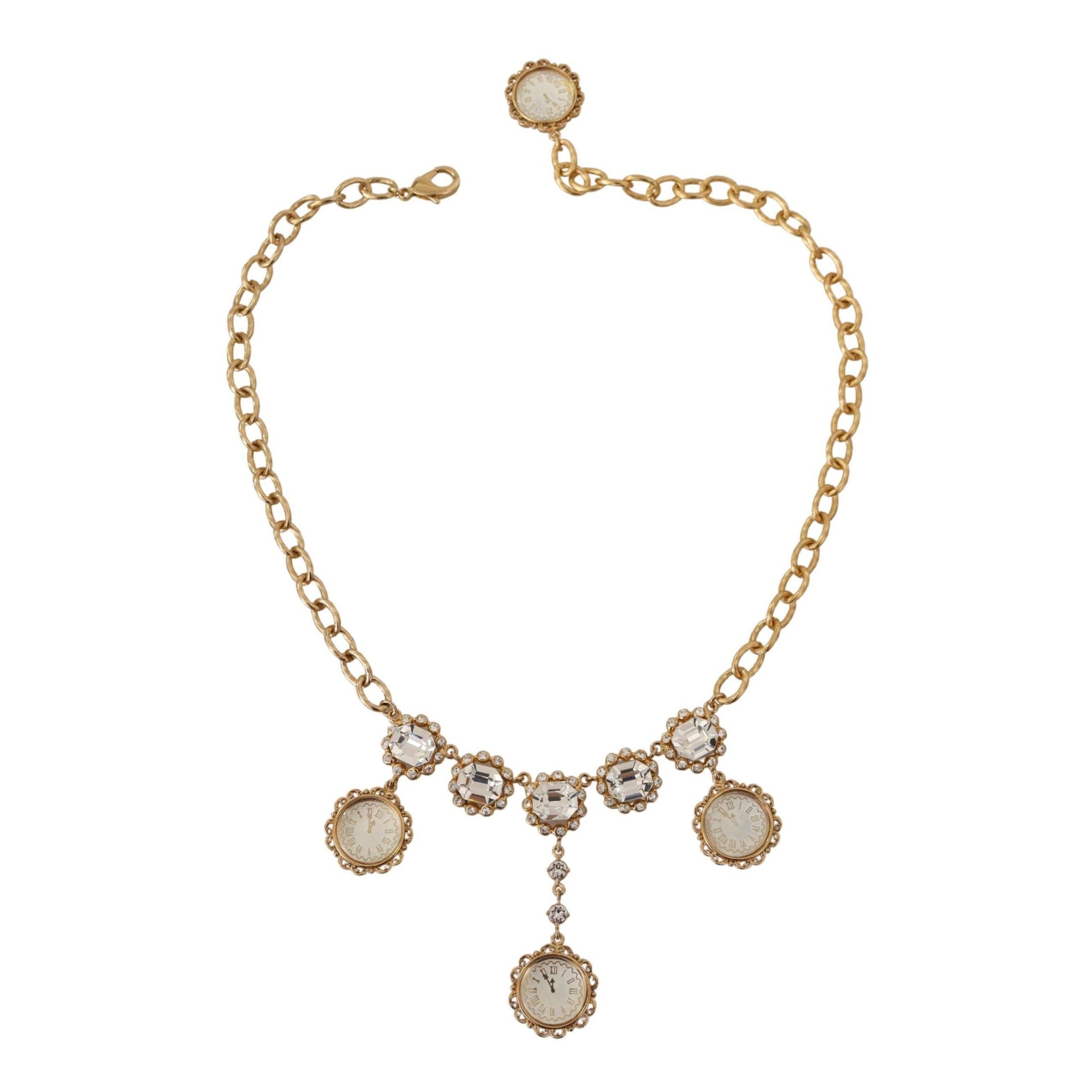 Dolce &amp; Gabbana Elegant Timeless Statement Necklace