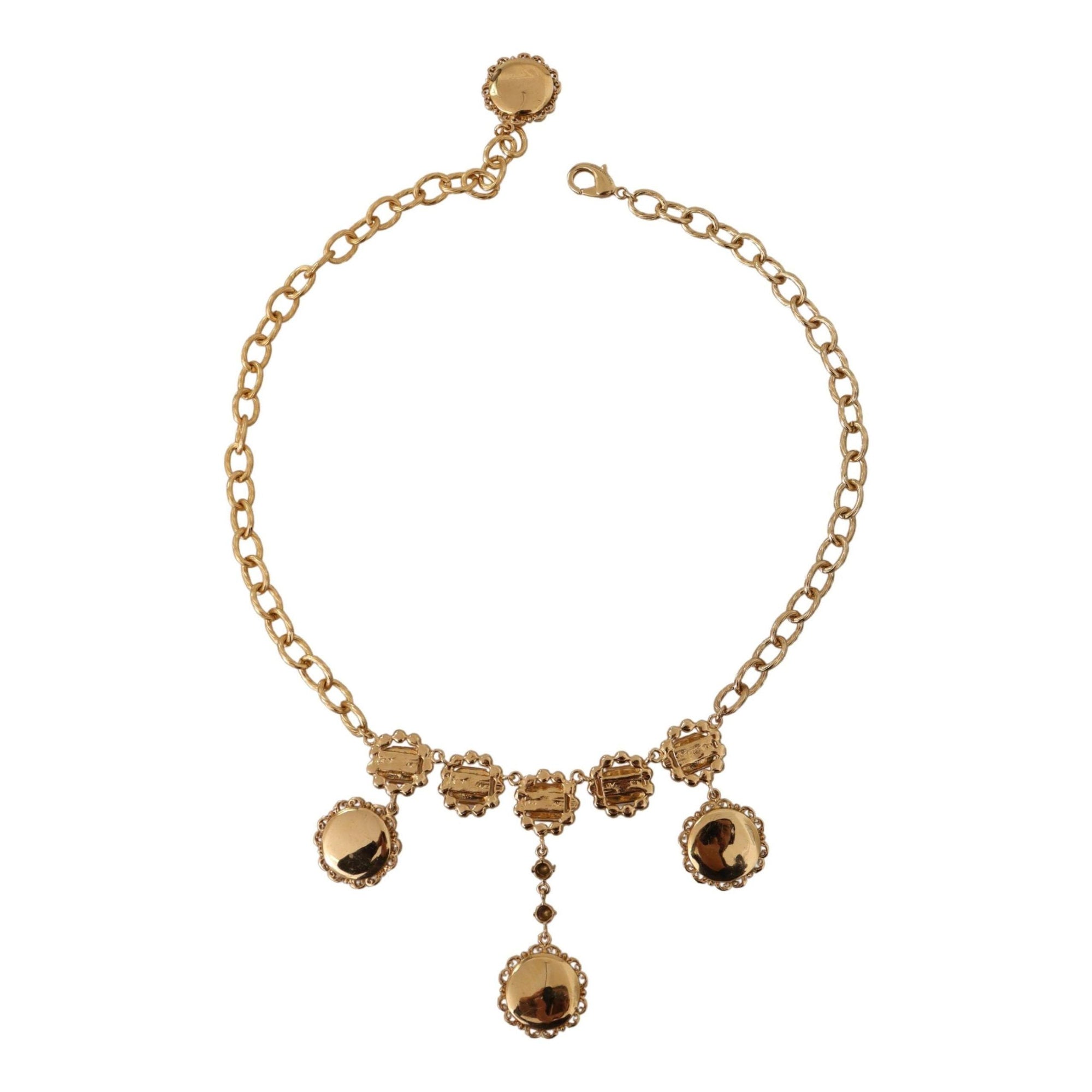 Dolce &amp; Gabbana Elegant Timeless Statement Necklace