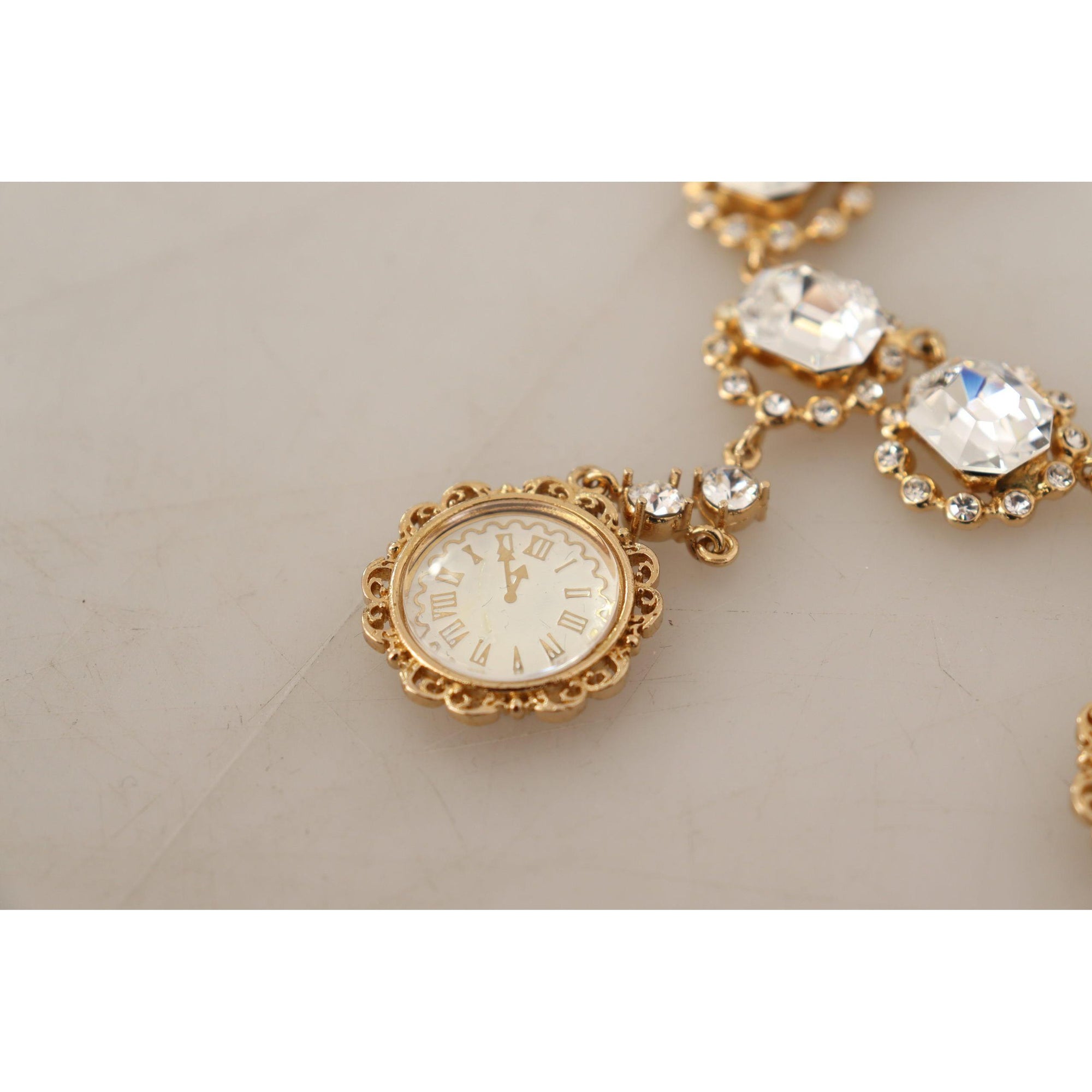 Dolce &amp; Gabbana Elegant Timeless Statement Necklace