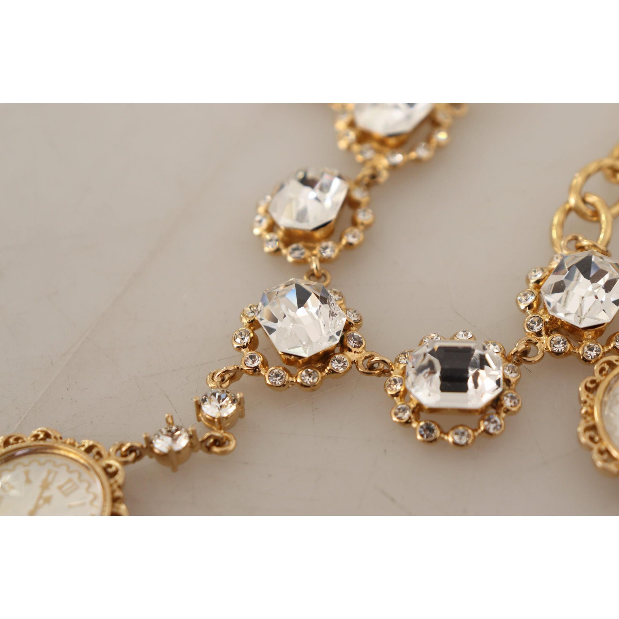 Dolce &amp; Gabbana Elegant Timeless Statement Necklace