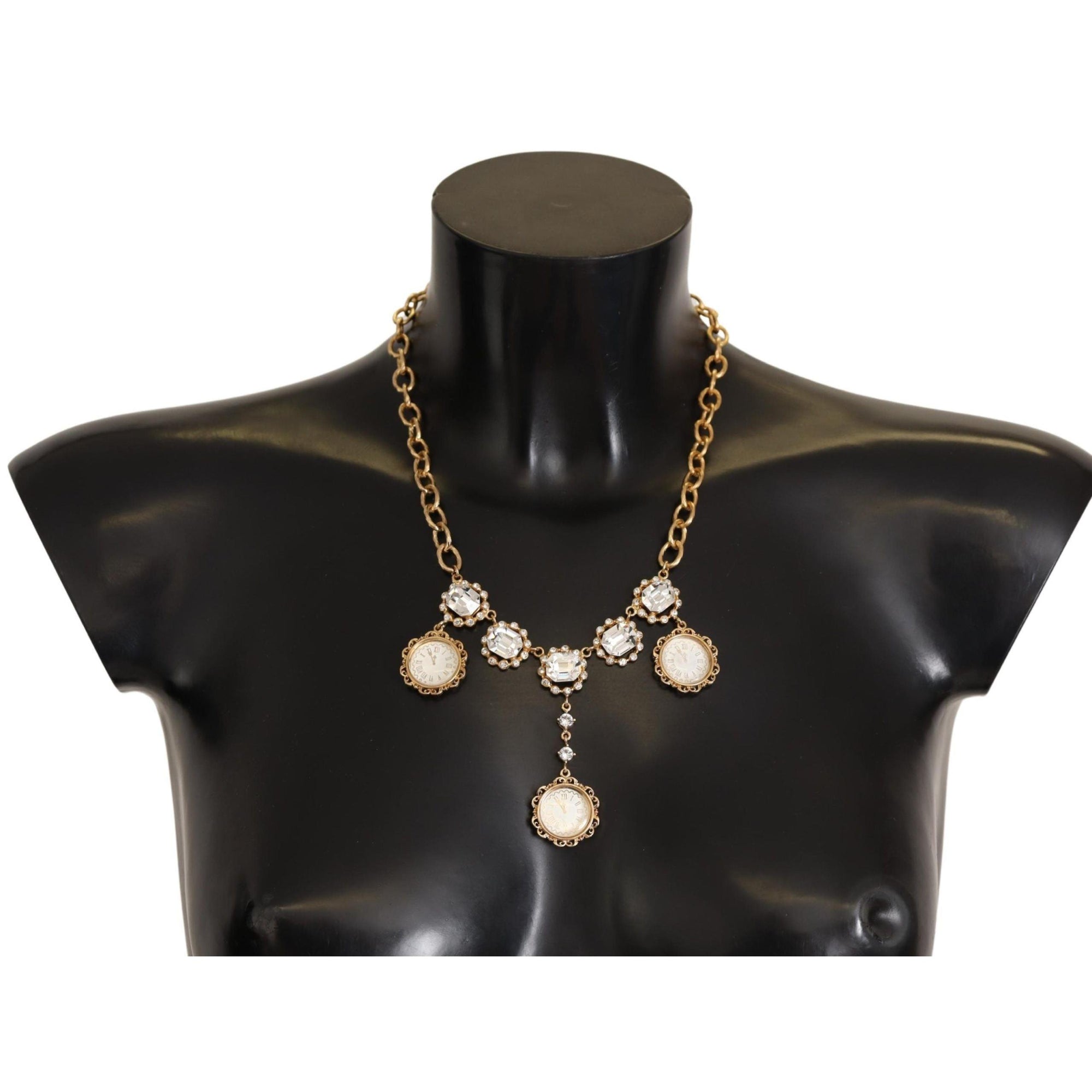 Dolce &amp; Gabbana Elegant Timeless Statement Necklace