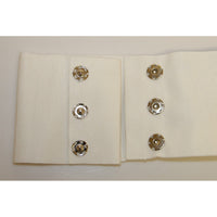 Dolce & Gabbana Embellished Snap Button Waist Belt