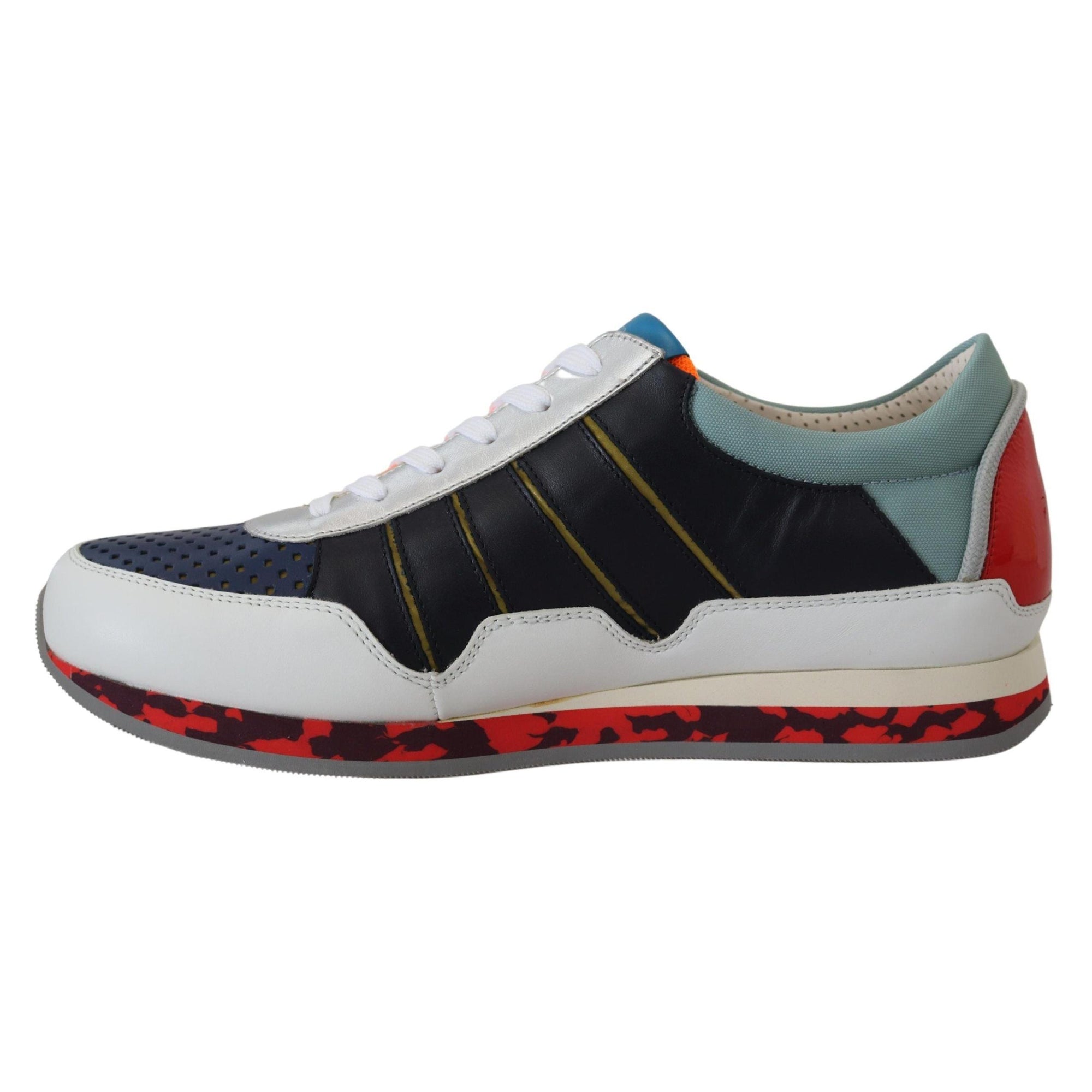 Dolce &amp; Gabbana Elegant Multicolor Low Top Sneakers