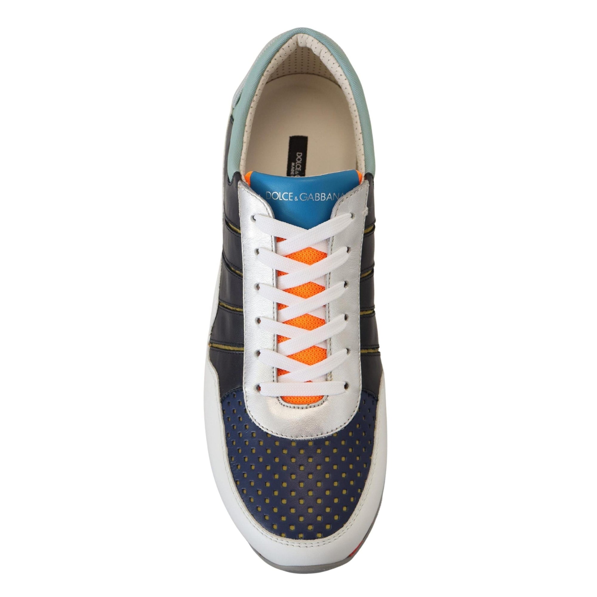 Dolce &amp; Gabbana Elegant Multicolor Low Top Sneakers