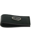 Dolce & Gabbana Elegant Green Leather Money Clip