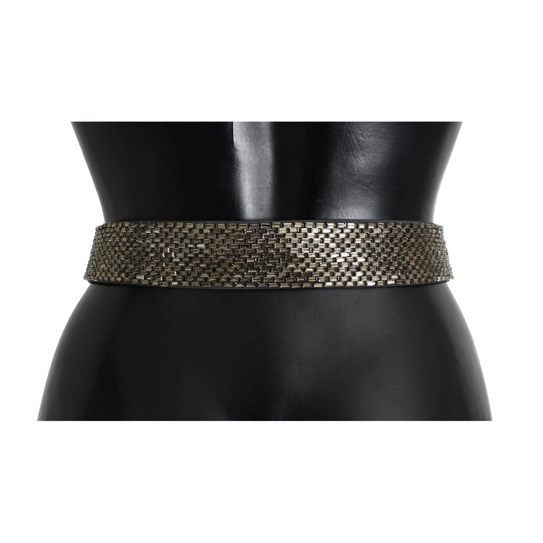 Dolce & Gabbana Embellished Sequined Wide Waist Belt