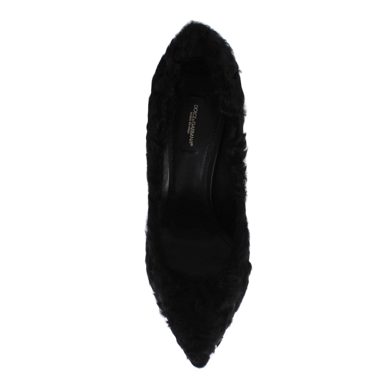 Dolce &amp; Gabbana Elegant Pumps in Luxe Xiangao Fur Leather