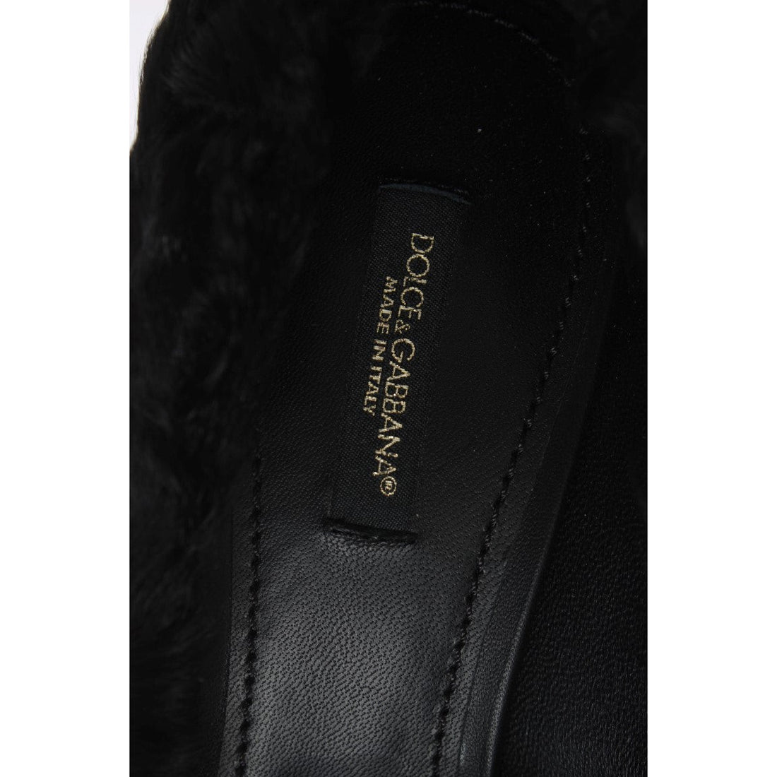 Dolce & Gabbana Elegant Pumps in Luxe Xiangao Fur Leather