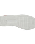 Dolce & Gabbana Chic White Pink Leather Low-Top Sneakers